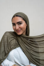 Olive Knitted Lycra set - Image 4