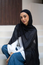 Black Knitted Lycra Set - Image 3