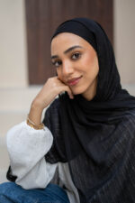 Black Knitted Lycra Set - Image 2