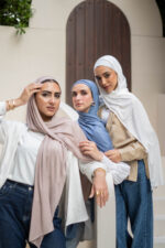 Off White Knitted Lycra set - Image 3