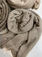 Warm Taupe Sheer Scarf