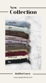 Burgundy Ruffled Cotton - Image 5