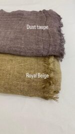 Dust Taupe Ruffled Cotton - Image 2