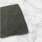 Green Olive Ruffled Cotton - Image 3