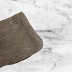 Warm Griege Ruffled Cotton - Image 2