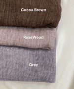 Cocoa Brown Ruffled Cotton - Image 3