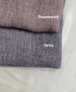 Lavender Grey Ruffled Cotton - Image 4