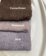 Lavender Grey Ruffled Cotton - Image 2