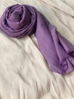 Dusty Purple Cotton Crinkle - Image 4