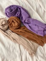 Dusty Purple Cotton Crinkle - Image 2