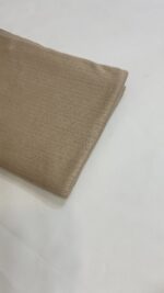 Beige Knitted Lycra  set