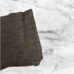 Dark Brown taupe Ruffled - Image 3