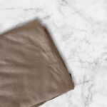 Stone Beige Cotton 2-Piece Lycra Set - Image 2