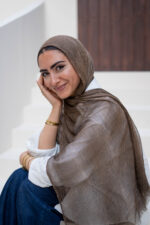 Brown Messy Chiffon - Image 2