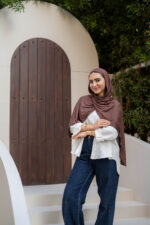 Caffe Brown 2-Piece Lycra Set - Image 3