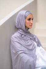 Grey Cotton 2-Piece Lycra Set