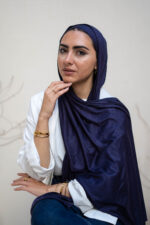 Navy Cotton 2-Piece Lycra Set - Image 3