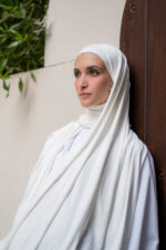 Off White 2-Piece Lycra Set