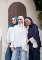 Navy Cotton 2-Piece Lycra Set - Image 2