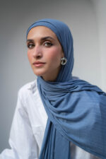 Baby Blue Knitted Lycra set