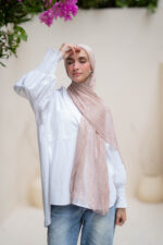 Soft Blush Messy Chiffon - Image 4