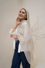 Beige Messy Chiffon - Image 3