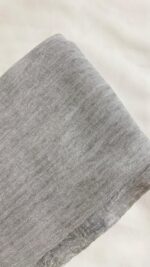 Light Grey Ruffled Cotton - Image 2