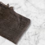 Dark Brown Messy Chiffon - Image 3