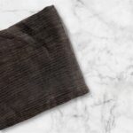 Dark Brown Messy Chiffon - Image 4