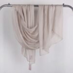 Mink beige Linen scarf - Image 5