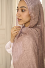 Rosewood Ruffled Cotton