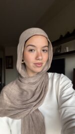 Rosé Mink Ruffled Cotton