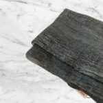 Dark olive Messy Chiffon - Image 4