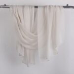 Creamy Linen scarf