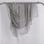 Grey Linen scarf - Image 6