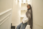 Smoky taupe Messy Chiffon - Image 3