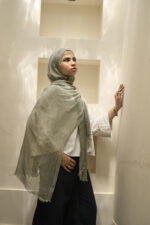 Mint Messy Chiffon - Image 4