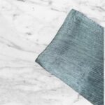 Baby Blue Messy Chiffon