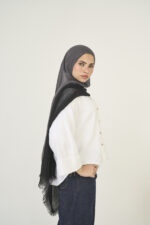 Black- Dark grey ombre - Image 4