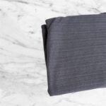 Petroleum knitted scarf